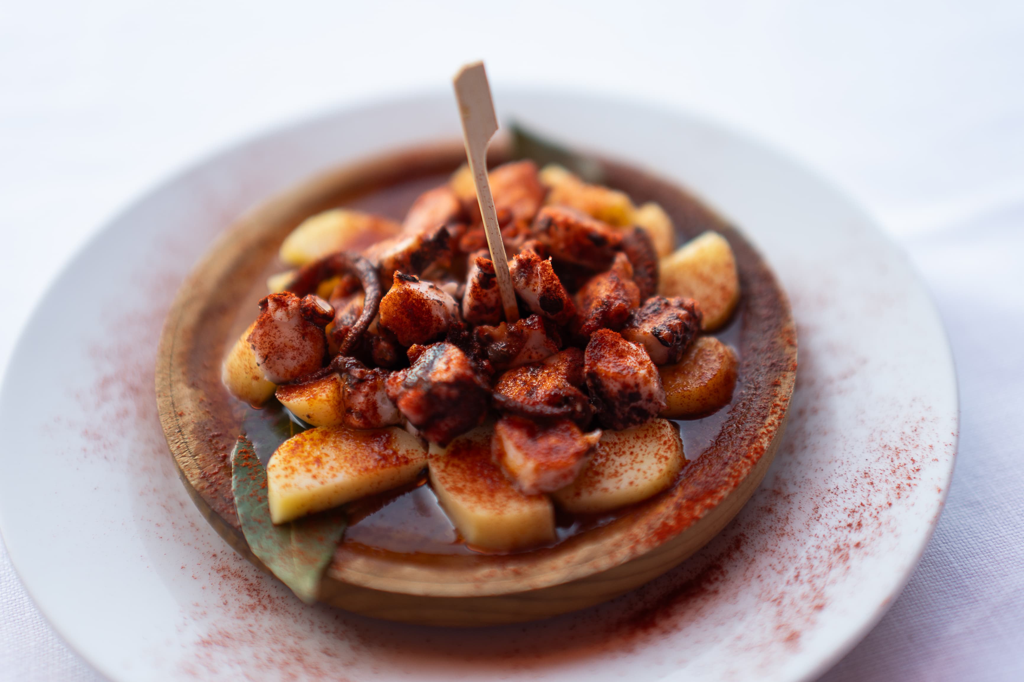 Polpo alla Gallega — El Caracol